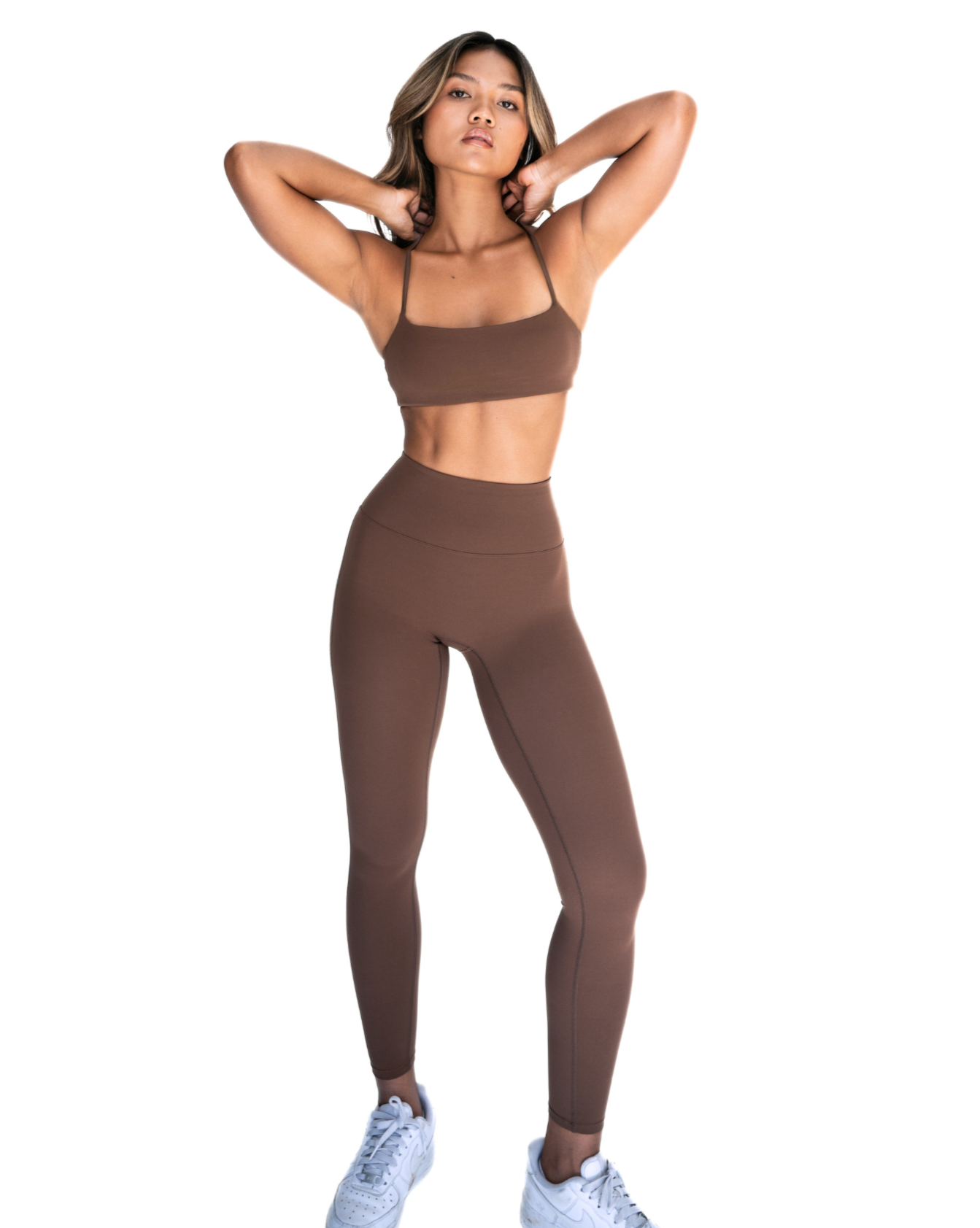 Love Staple Top Brown