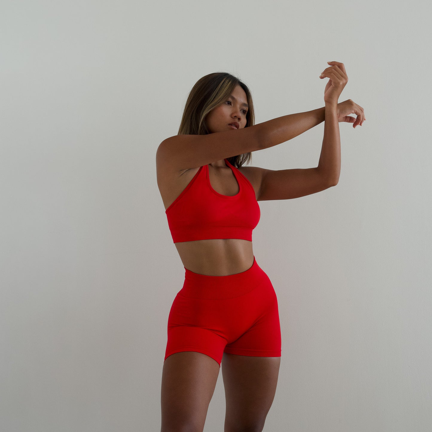 Record Halter Neck Sports Bra