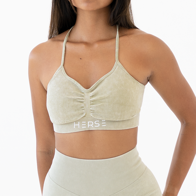 Revived Neckline Sports Bra