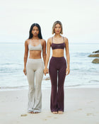 SculptForm Invisible Scrunch Flare Leggings