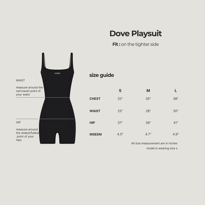 Dove Playsuit