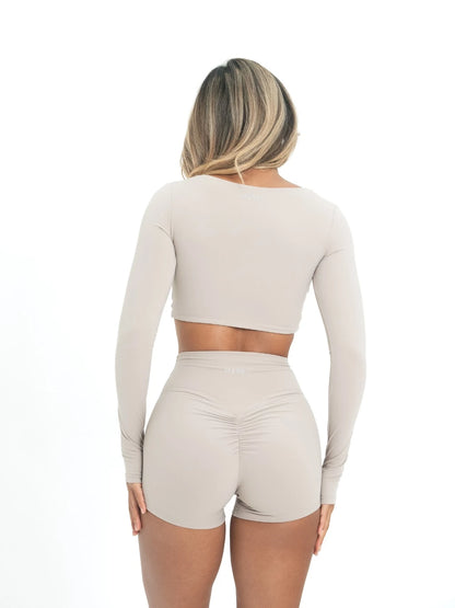 Joy Scrunch Shorts 4"