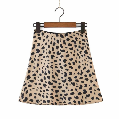 Leopard Mini Skirt