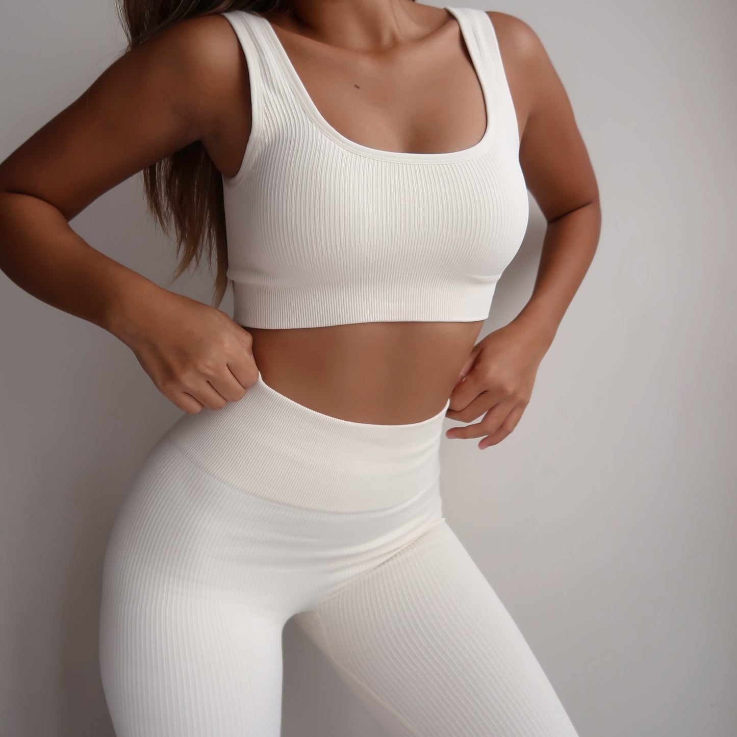 Classic Ribbed Two-Piece Set